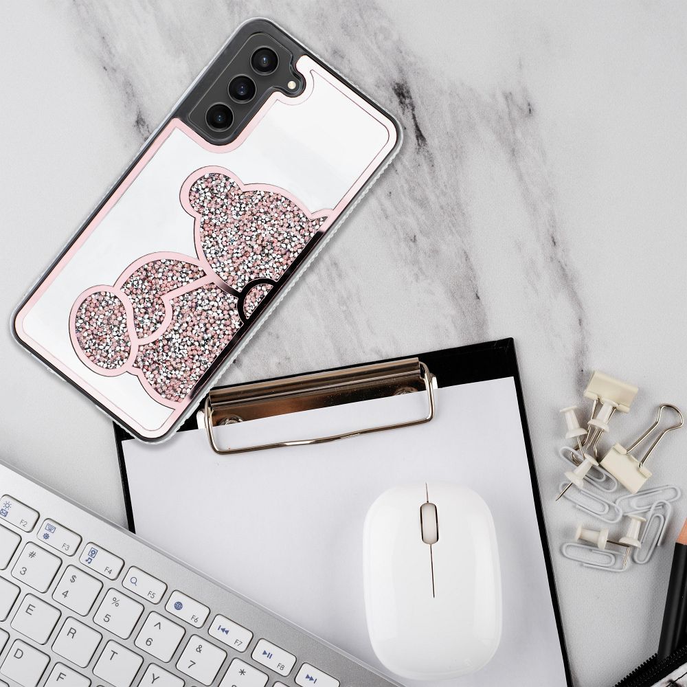COPERTURA PER SAMSUNG GALAXY A16 4G / 5G HEYCASE TEDDY BEAR ORO