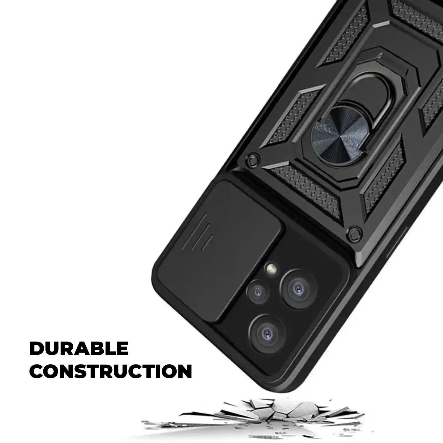 COPERTURA PER SAMSUNG GALAXY A25 5G HEYCASE CAMSHIELD NERA