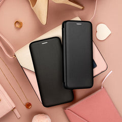 COPERTURA PER SAMSUNG GALAXY A25 5G HEYCASE ELEGANCE WALLET NERA
