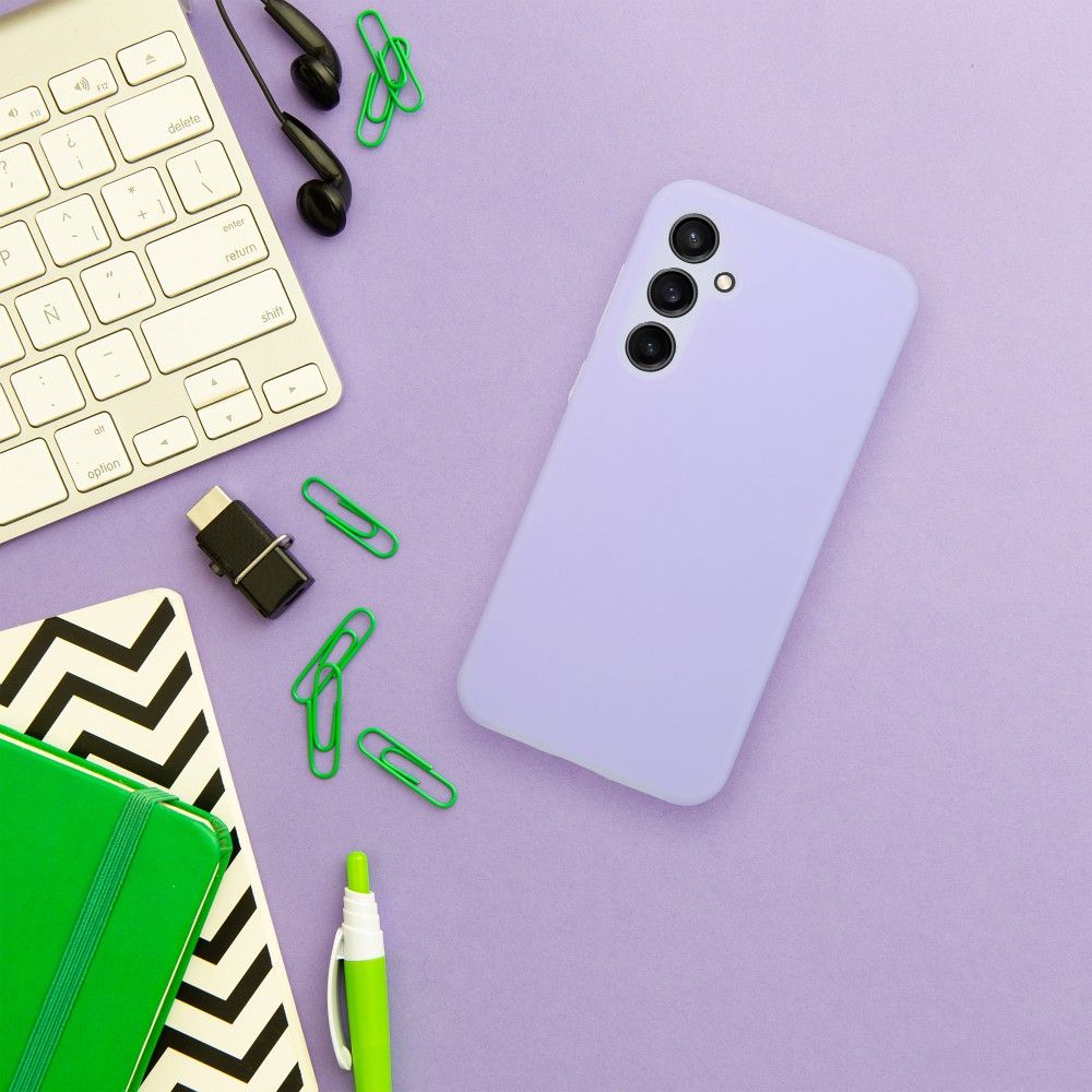 COPERTURA PER SAMSUNG GALAXY A35 5G HEYCASE ICON CANDY PURPLE
