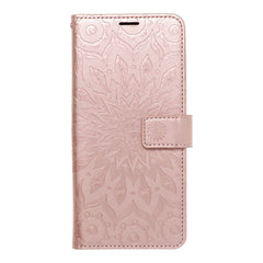 COPERTURA PER SAMSUNG GALAXY A15 4G / A15 5G HEYCASE MAGNET WALLET MANDALA ROSE GOLD