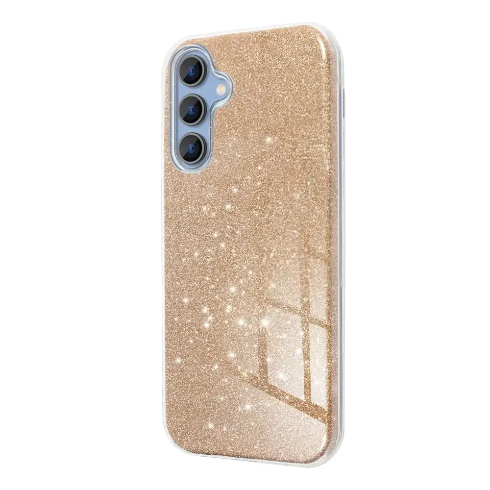 COPERTURA PER SAMSUNG GALAXY A55 5G HEYCASE PURE SHINE GOLD