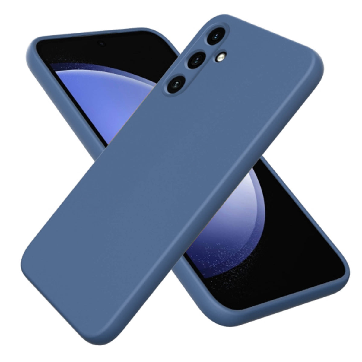 COPERTURA PER SAMSUNG GALAXY M35 5G HEYCASE ICON BLU SCURO