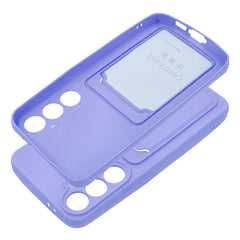 COPERTURA PER SAMSUNG GALAXY S24 FE HEYCASE CARD VIOLETTO