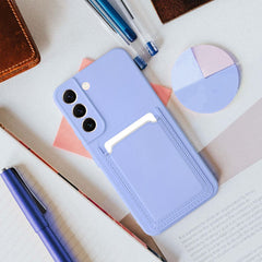 COPERTURA PER SAMSUNG GALAXY S24 FE HEYCASE CARD VIOLETTO
