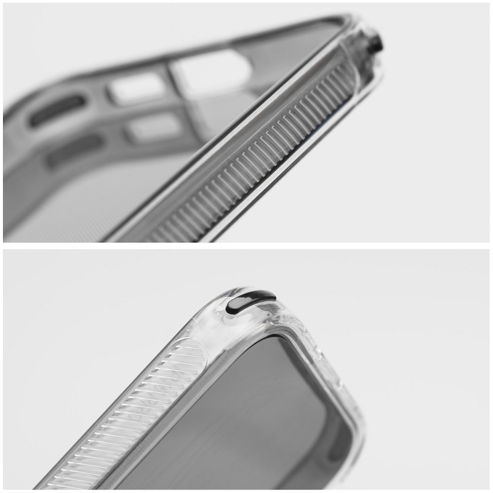 COPERTURA PER SAMSUNG GALAXY S24 FE HEYCASE MATRIX TRASPARENTE / NERA