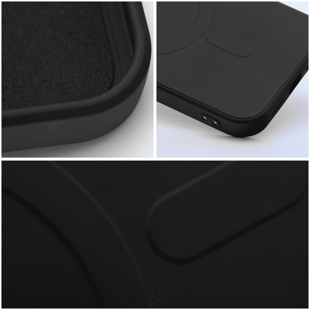 COPERTURA PER SAMSUNG GALAXY S24 FE HEYCASE SILICONE MAG MAGSAFE NERA