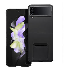 COPERTURA PER SAMSUNG GALAXY Z FLIP 4 HEYCASE STAND NERA