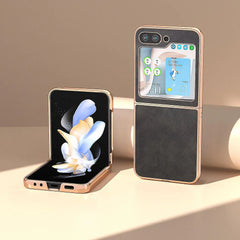 COPERTURA PER SAMSUNG GALAXY Z FLIP 5 5G HEYCASE VOUGE NERA