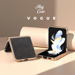 COPERTURA PER SAMSUNG GALAXY Z FLIP 5 5G HEYCASE VOUGE NERA