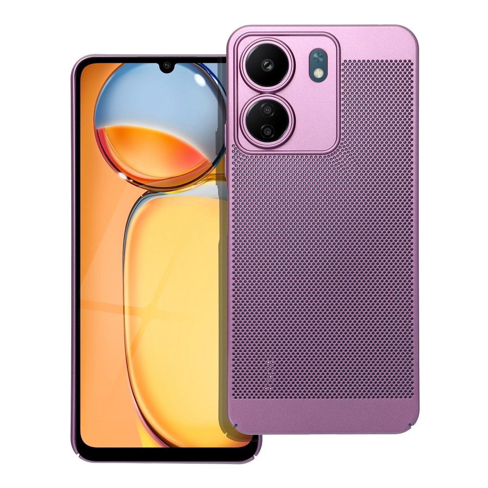 COPERTURA PER XIAOMI REDMI 13C / POCO C65 HEYCASE BREEZY PURPLE