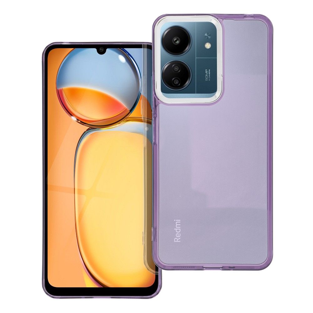 COPERTURA PER XIAOMI REDMI 13C / POCO C65 HEYCASE JEWEL VIOLET