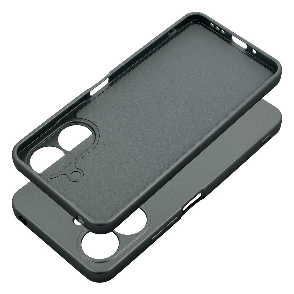 COPERTURA PER XIAOMI REDMI 13C / POCO C65 HEYCASE GRIGIO METALLICO