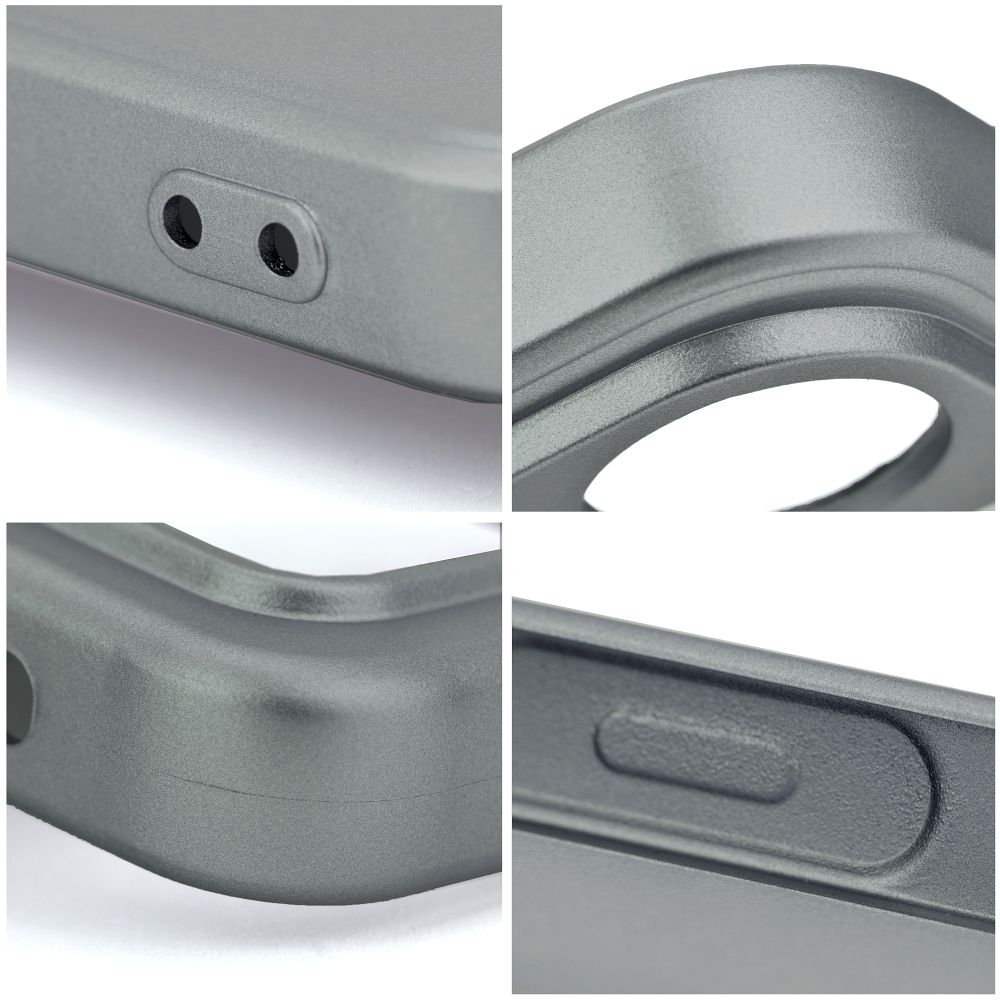 COPERTURA PER XIAOMI REDMI 13C / POCO C65 HEYCASE GRIGIO METALLICO