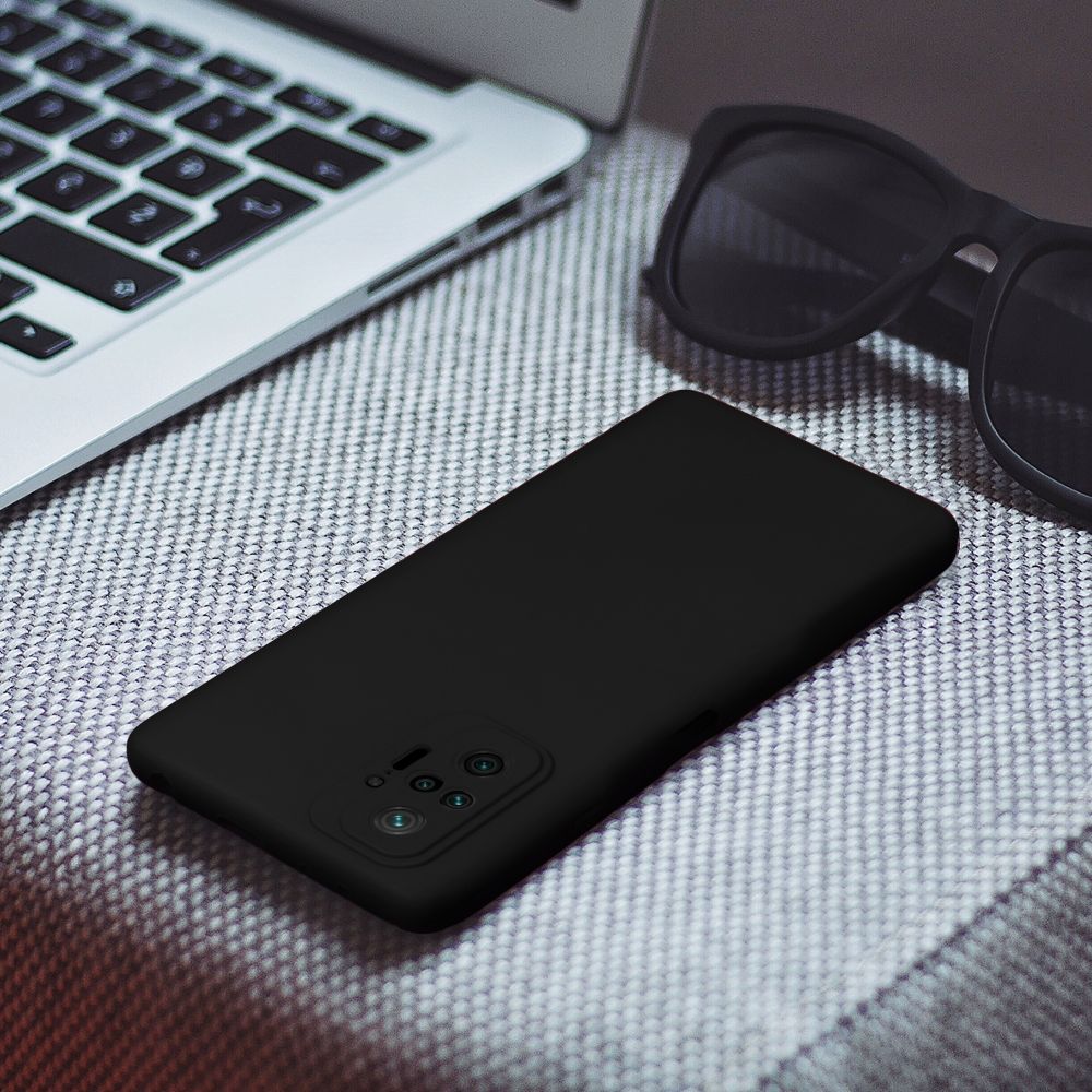 COPERTURA PER XIAOMI REDMI 13C / POCO C65 HEYCASE SOFT NERA