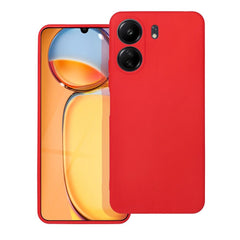 CUSTODIA PER XIAOMI REDMI 13C / POCO C65 HEYCASE SOFT ROSSA