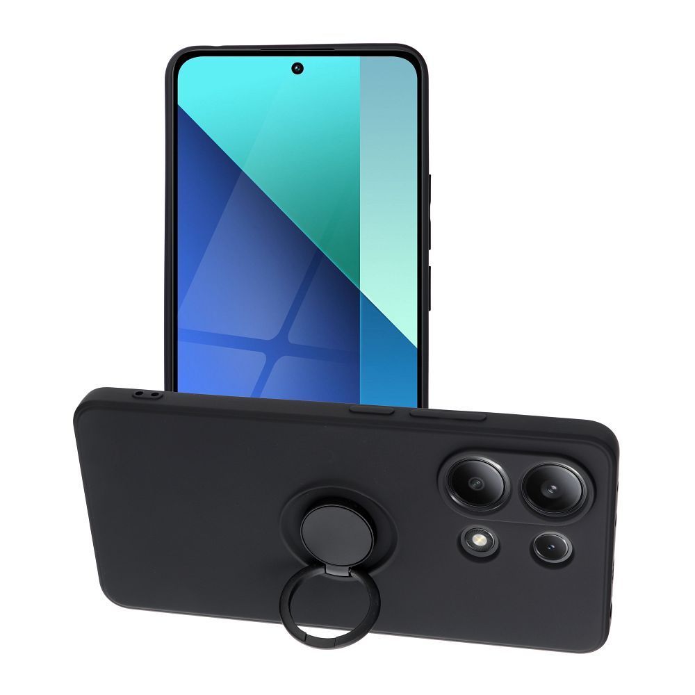 COPERTURA PER XIAOMI REDMI NOTE 13 4G HEYCASE ICON RING NERA