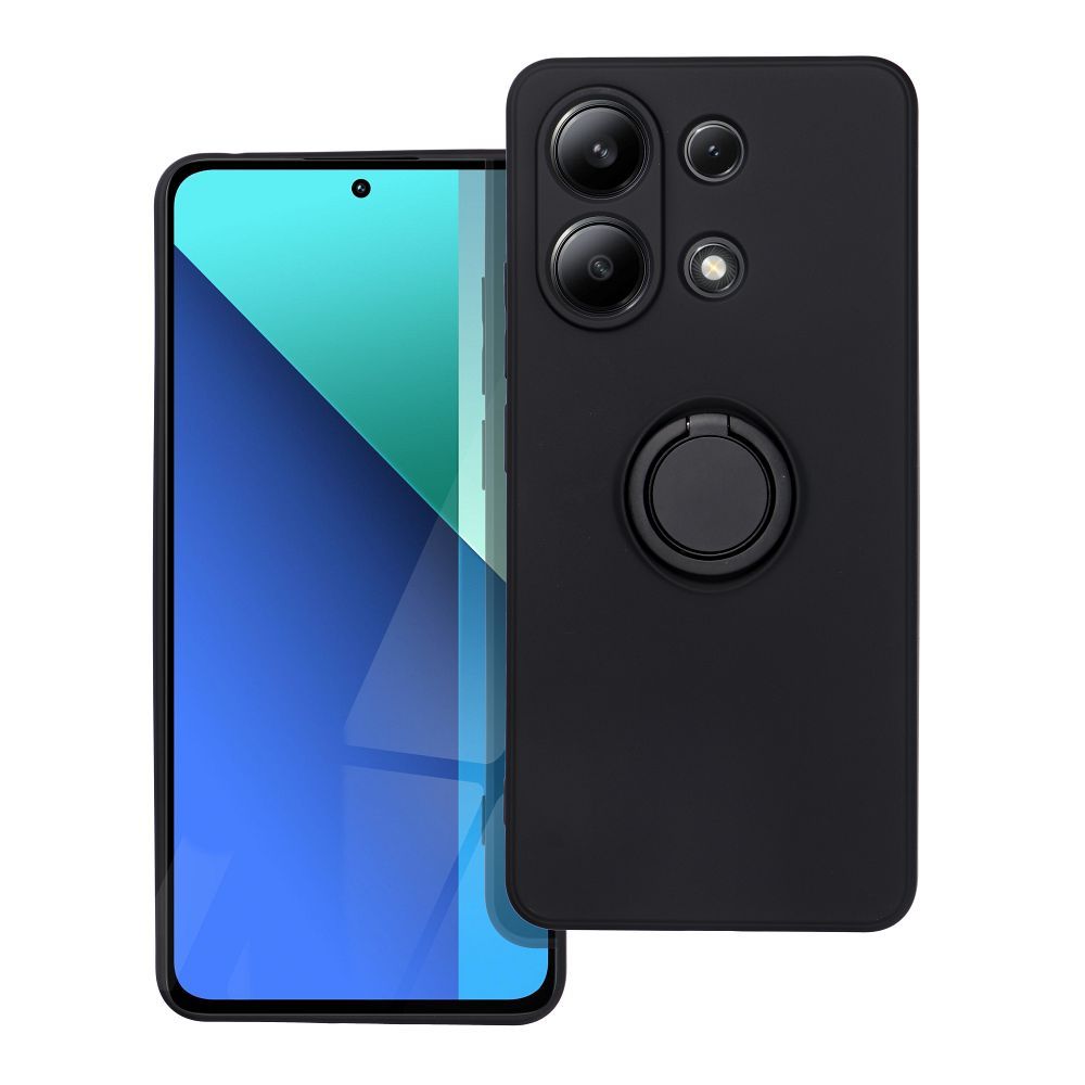COPERTURA PER XIAOMI REDMI NOTE 13 4G HEYCASE ICON RING NERA