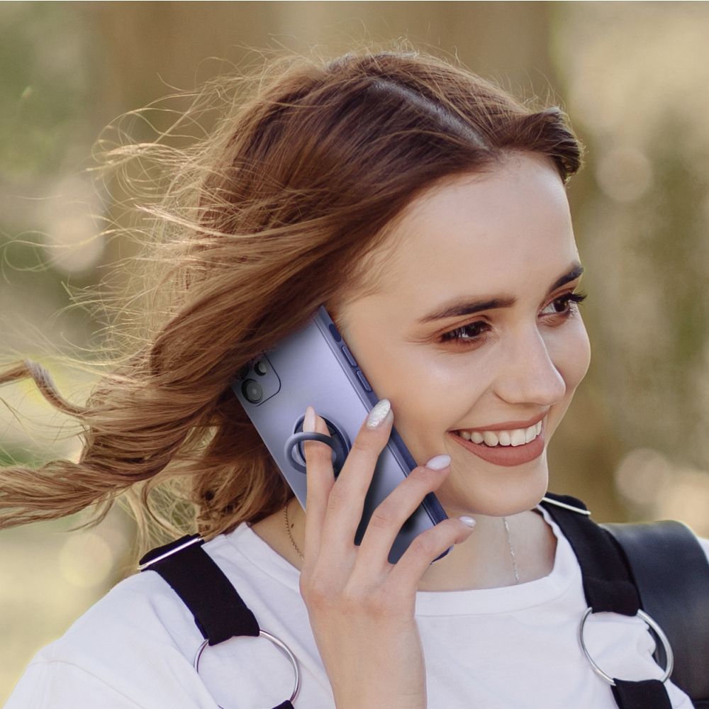 COPERTURA PER XIAOMI REDMI NOTE 13 PRO PLUS 5G HEYCASE ICON RING VIOLA