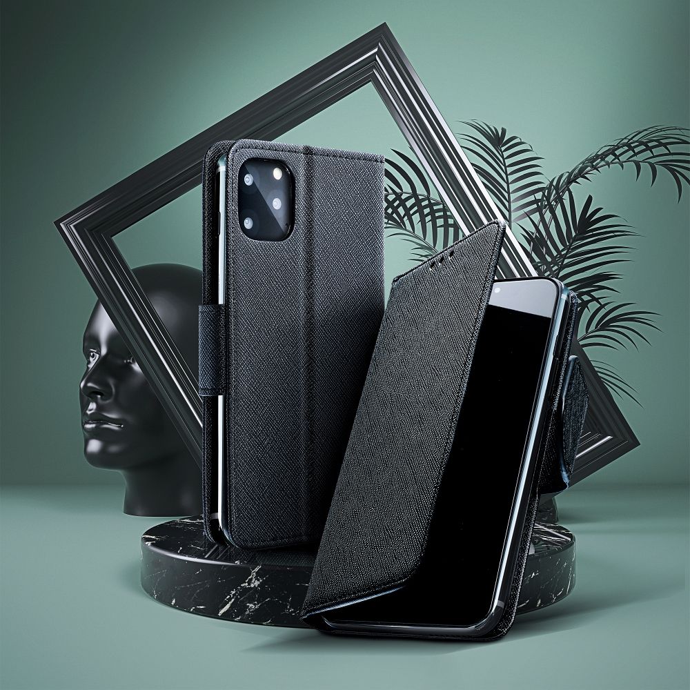 COPERTURA PER XIAOMI REDMI NOTE 13 PRO 4G HEYCASE FANCY WALLET NERA