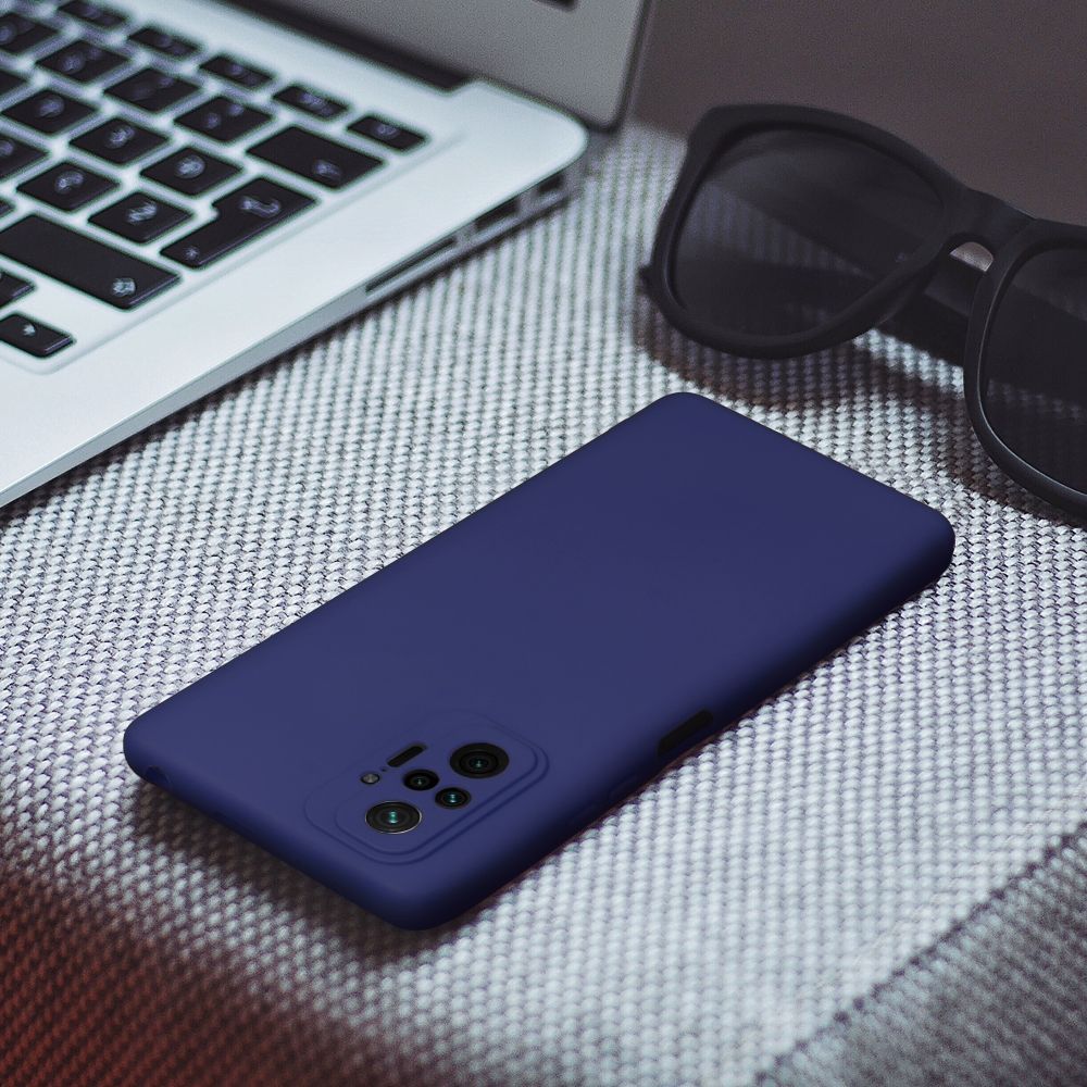 COPERTURA PER XIAOMI REDMI NOTE 13 PRO 4G HEYCASE ICON SOFT BLU SCURO