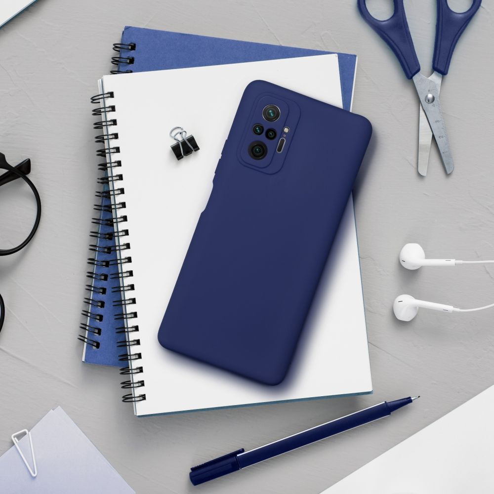 COPERTURA PER XIAOMI REDMI NOTE 13 PRO 4G HEYCASE ICON SOFT BLU SCURO