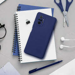 COPERTURA PER XIAOMI REDMI NOTE 13 PRO 4G HEYCASE ICON SOFT BLU SCURO