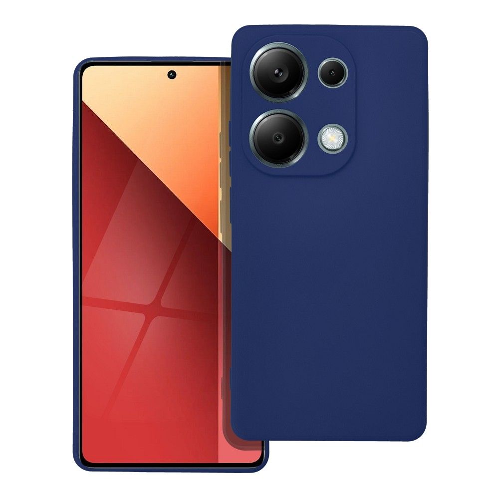 COPERTURA PER XIAOMI REDMI NOTE 13 PRO 4G HEYCASE ICON SOFT BLU SCURO
