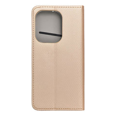 COPERTINA PER XIAOMI REDMI NOTE 13 PRO 4G HEYCASE WALLET BOOK ORO