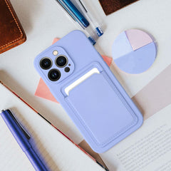 COPERTURA PER XIAOMI REDMI NOTE 13 PRO 5G HEYCASE CARD VIOLA