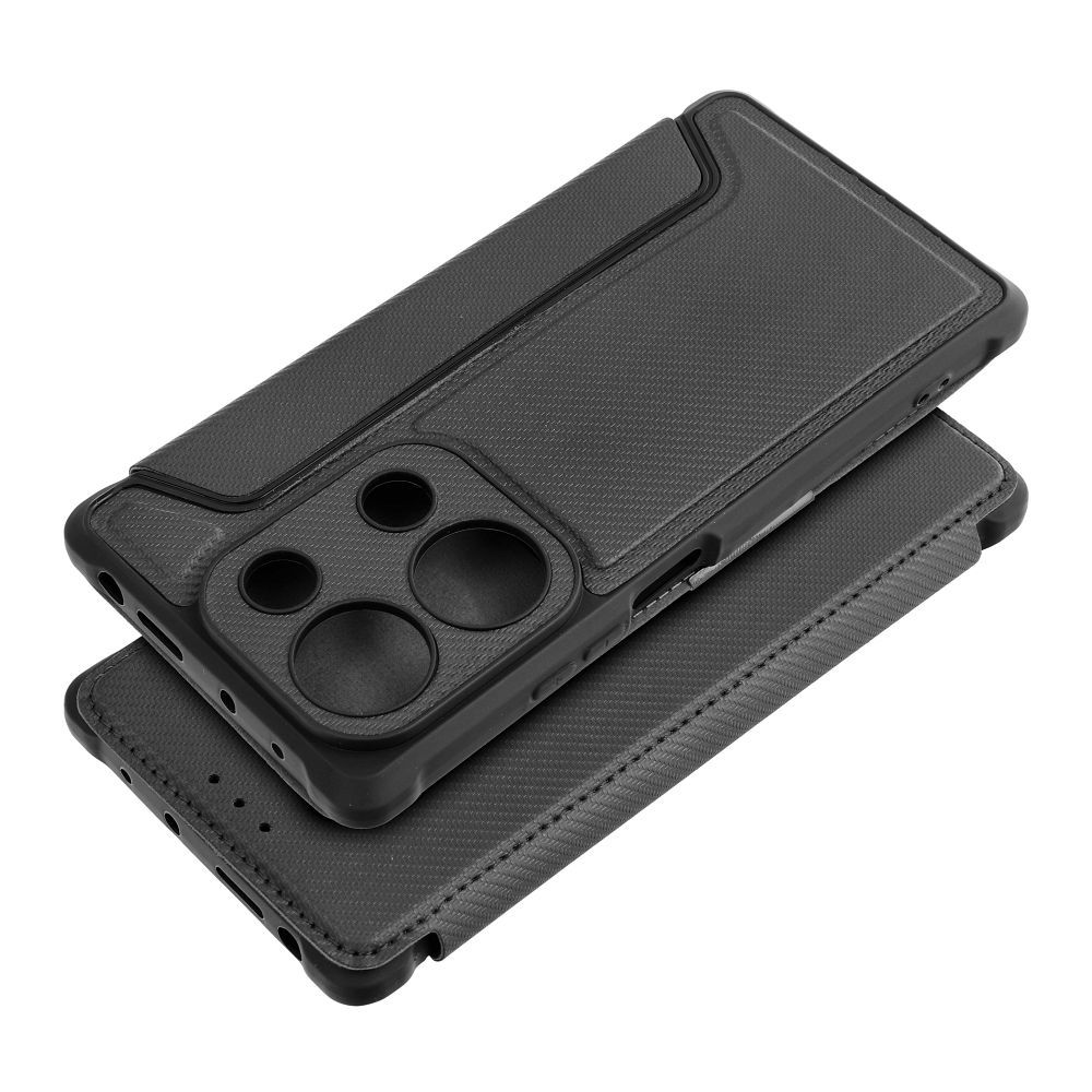 COPERTURA XIAOMI REDMI NOTE 13 PRO 4G / POCO M6 PRO 4G HEYCASE RAZOR WALLET NERA
