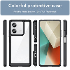 COPERTURA PER XIAOMI REDMI NOTE 13 5G HEYCASE FRAME NERA
