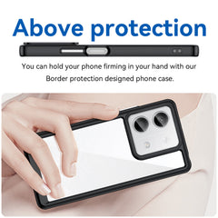 COPERTURA PER XIAOMI REDMI NOTE 13 5G HEYCASE FRAME NERA