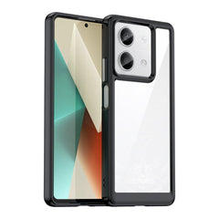 COPERTURA PER XIAOMI REDMI NOTE 13 5G HEYCASE FRAME NERA