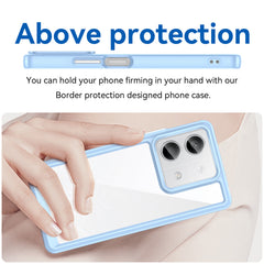 Custodia HeyCase Frame Xiaomi Redmi Note 13 Pro 5G Blu
