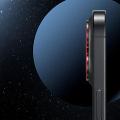 VETRO PROTETTIVO RIGIDO PER LENTE DELLA FOTOCAMERA SU IPHONE 16 PRO / 16 PRO MAX HOFI ALUCAM PRO+ MAX NERO