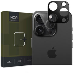 VETRO PROTETTIVO RIGIDO PER LENTE DELLA FOTOCAMERA SU IPHONE 16 PRO / 16 PRO MAX HOFI ALUCAM PRO+ MAX NERO