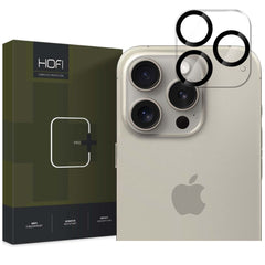 VETRO PROTETTIVO IN VETRO TEMPERATO PER L'OBIETTIVO DELLA FOTOCAMERA SU IPHONE 16 PRO / 16 PRO MAX HOFI CAM PRO+ CLEAR