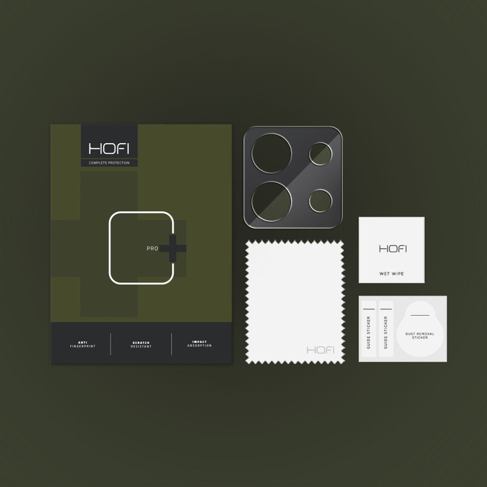 PROTEZIONE PER FOTOCAMERA HOFI CAM PRO+ XIAOMI REDMI NOTE 13 PRO 5G / POCO X6 5G NERO