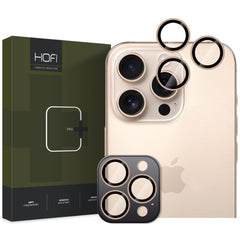 VETRO PROTETTIVO RIGIDO PER LENTE DELLA FOTOCAMERA HOFI CAMRING PRO+ IPHONE 16 PRO / 16 PRO MAX DESERT TITANIUM