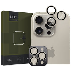 VETRO PROTETTIVO RIGIDO PER LENTE DELLA FOTOCAMERA HOFI CAMRING PRO+ IPHONE 16 PRO / 16 PRO MAX TITANIO NATURALE