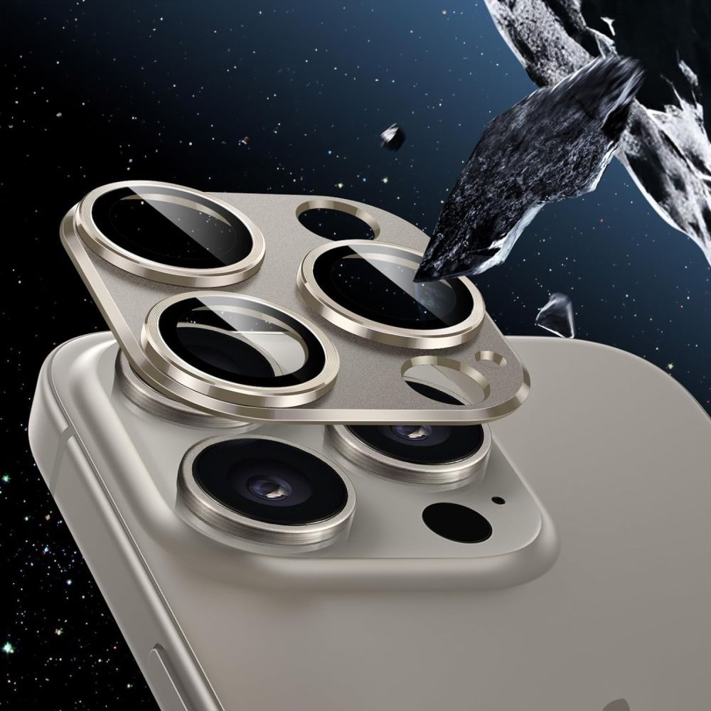 VETRO PROTETTIVO RIGIDO PER LENTE DELLA FOTOCAMERA HOFI FULLCAM PRO+ IPHONE 16 / 16 PLUS NERO
