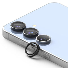 VETRO PROTETTIVO IN VETRO TEMPERATO PER LENTE DELLA FOTOCAMERA RINGKE CAMERA FRAME PROTECTOR 2-PACK GALAXY S4 FE NERO