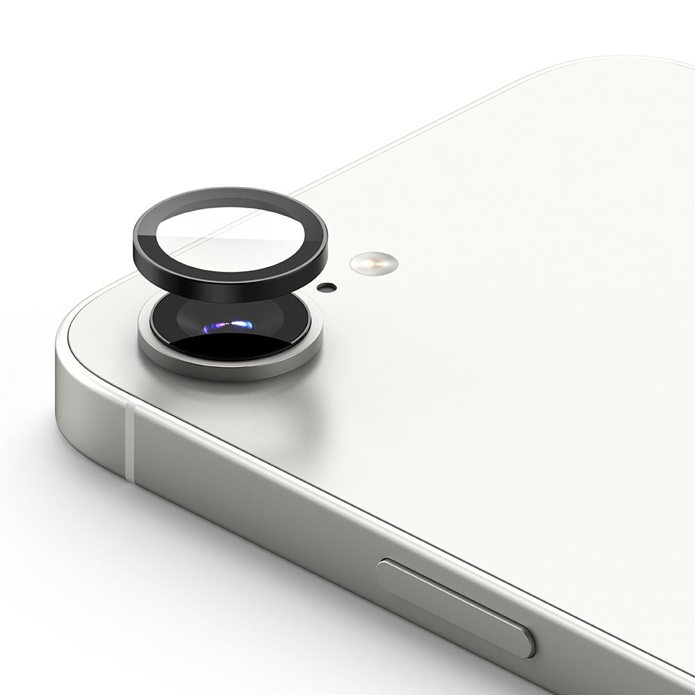 VETRO PROTETTIVO RIGIDO PER LENTI PER FOTOCAMERA RINGKE CAMERA FRAME PROTECTOR 2-PACK IPHONE 16E NERO