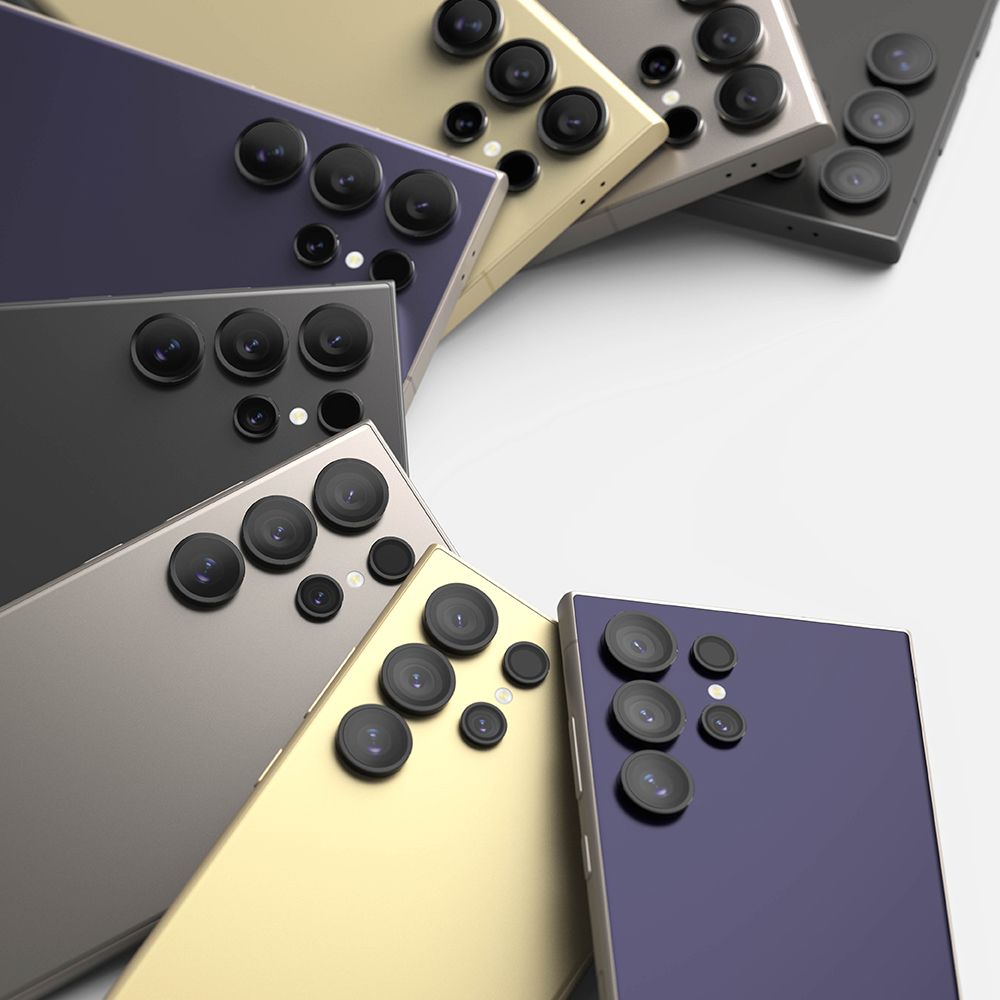VETRO TEMPERATO RINGKE CAMERA FRAME PROTECTOR GALAXY S24 ULTRA NERO