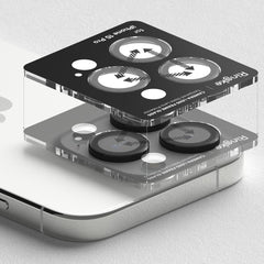 PROTEZIONE PER FOTOCAMERA RINGKE CAMERA FRAME PROTECTOR IPHONE 15 PRO NERO