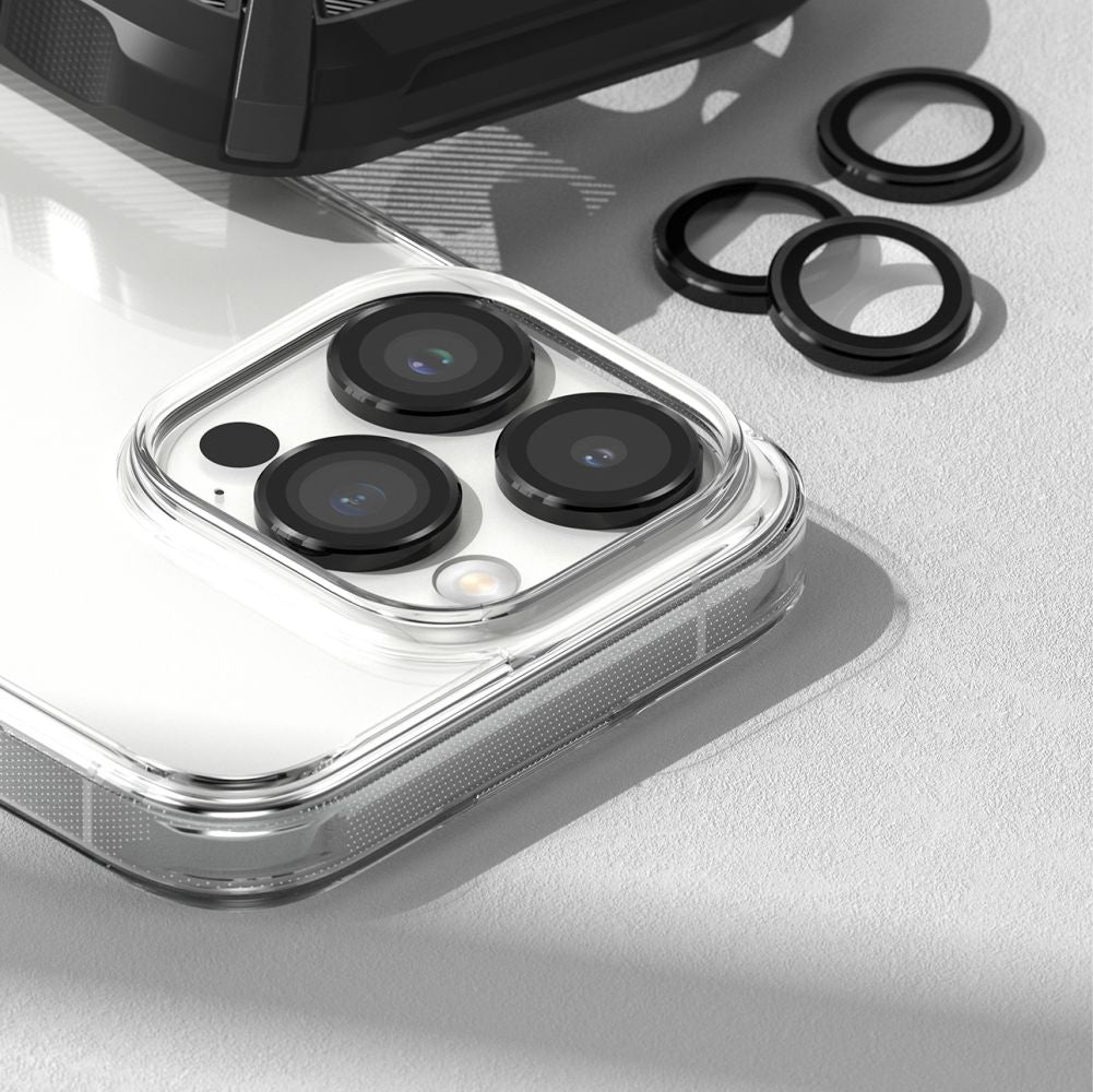 PROTEZIONE PER FOTOCAMERA RINGKE CAMERA FRAME PROTECTOR IPHONE 15 PRO MAX NERO