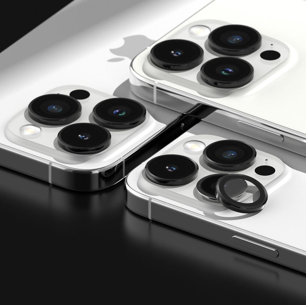 PROTEZIONE PER FOTOCAMERA RINGKE CAMERA FRAME PROTECTOR IPHONE 15 PRO MAX NERO