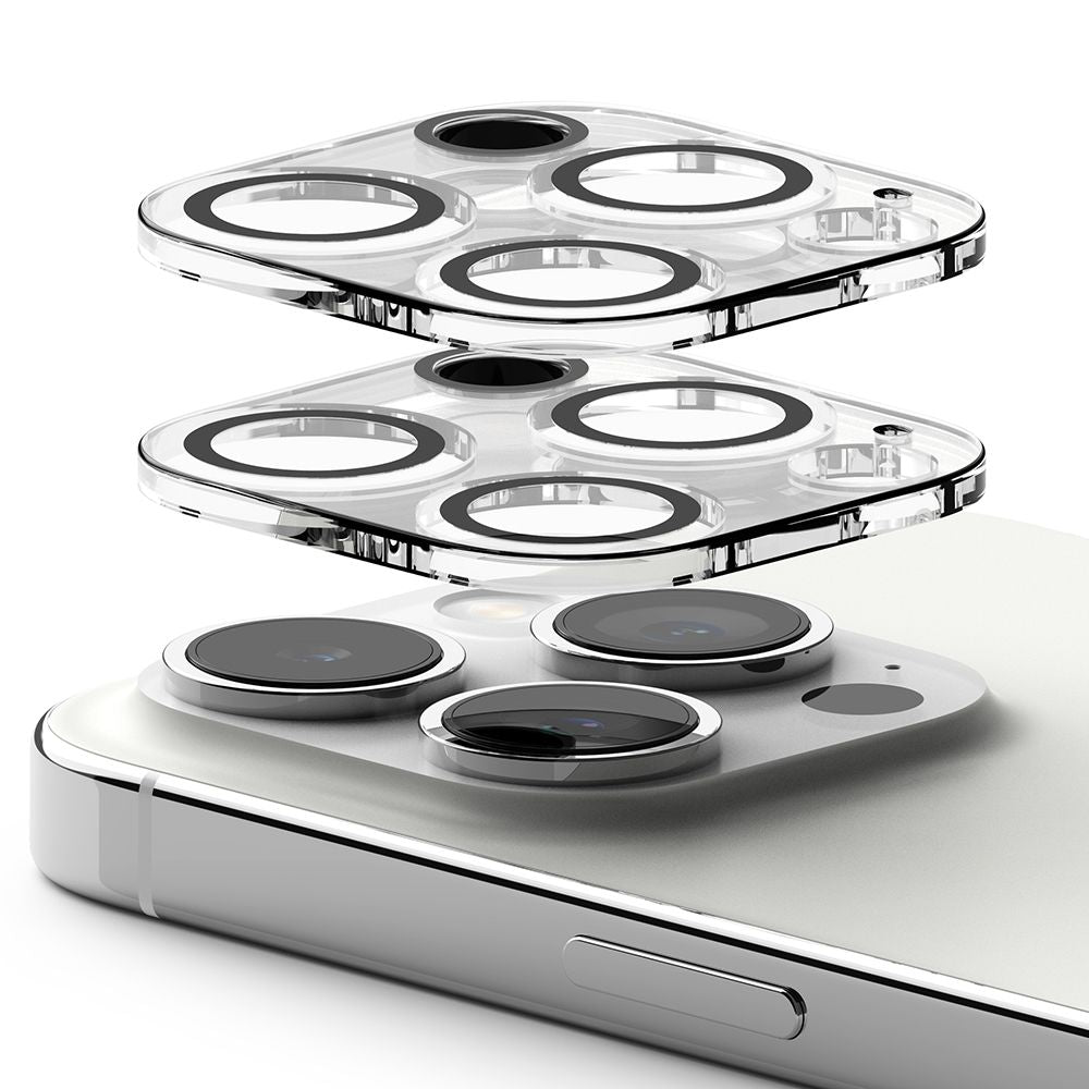 PROTEZIONE PER FOTOCAMERA RINGKE CAMERA PROTECTOR 2-PACK IPHONE 15 PRO TRASPARENTE
