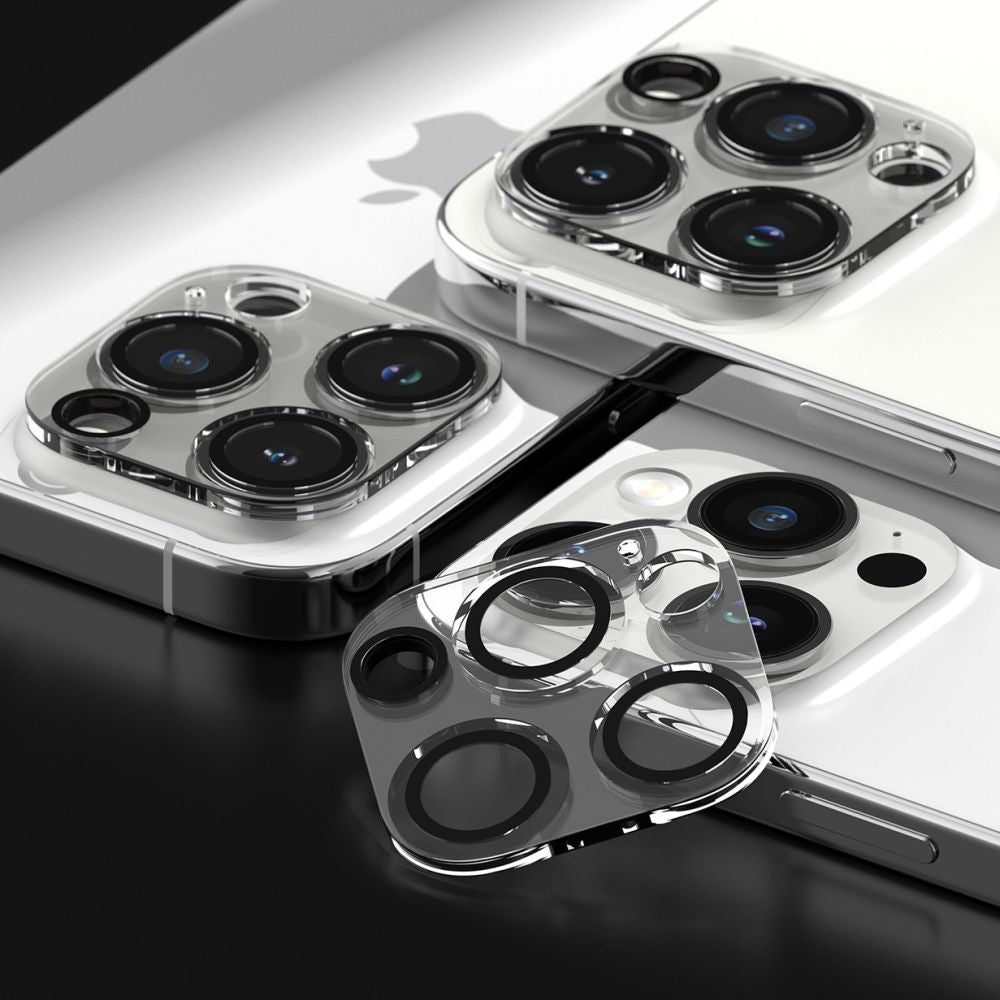 PROTEZIONE PER FOTOCAMERA RINGKE CAMERA PROTECTOR 2-PACK IPHONE 15 PRO MAX TRASPARENTE